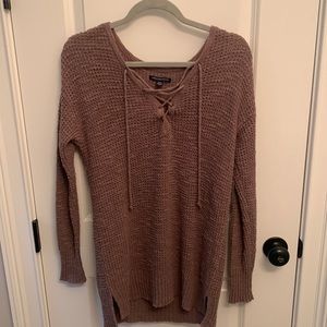 Casual mocha brown sweater. Barely worn!